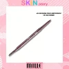 ดินสอเขียนคิ้ว มิลเล่สลิม หัวเล็ก กันน้ำ MILLE 6D SLIM BROW PENCIL WATERPROOF 0.05G.